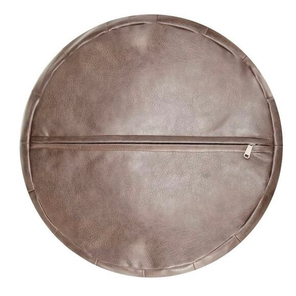 ROTOT Decorative Pouf, Ottoman, Bean Bag Chair,Foot Rest, Storage Unstuffed - Picture 3 of 8